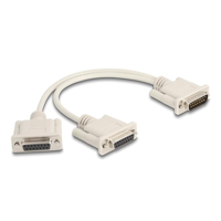 Abi Seriële d-sub y-kabel 15p
