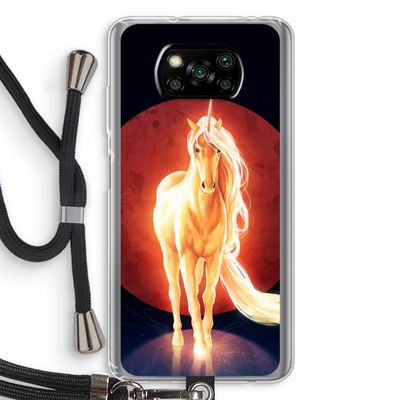 Last Unicorn: Xiaomi Poco X3 Pro Transparant Hoesje met koord