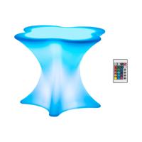 LED tafel - 80 x 80 x 70 cm - RGBW - werkt op batterijen - mat wit LED tafel - 80 x 80 x 70 cm - RGBW - werkt op batterijen - mat wit