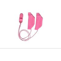 Ear Gear Original Roze Met Koord - hoortoestellen - tegen vocht en wind - thumbnail
