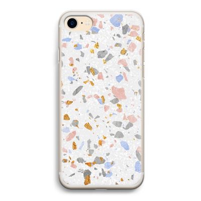 Terrazzo N°8: iPhone 7 Transparant Hoesje