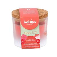 Bolsius geurkaars in glas true joy floral blessings 66x83 mm