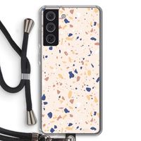 Terrazzo N°23: Samsung Galaxy S21 FE Transparant Hoesje met koord Terrazzo N°23: Samsung Galaxy S21 FE Transparant Hoesje met koord