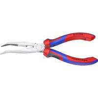 Knipex 26 25 200 Platte rondbektang Elektronica en fijnmechanica 40° gebogen Vanadium elektrostaal 200 mm