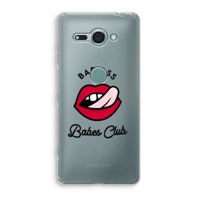 Badass Babes Club: Sony Xperia XZ2 Compact Transparant Hoesje