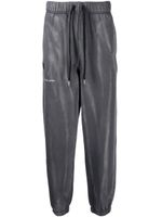 AAPE BY *A BATHING APE® pantalon de jogging à effet scintillant - Gris - thumbnail