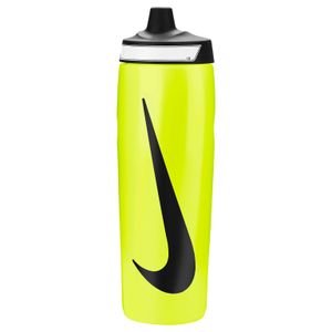 Nike Refuel Bidon Grip 710ML Geel Zwart Wit