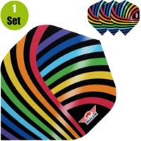 Bulls Bulls Powerflite D100 Dartflights - Regenboog