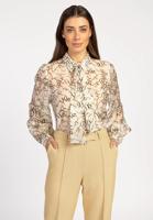Aaiko Veronne Tie Print Ten 562 Blouse 114300 Les Blancs