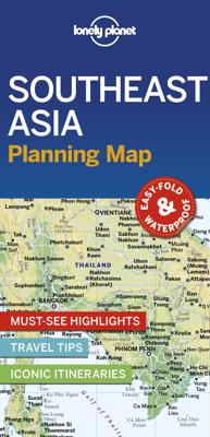 Wegenkaart - landkaart Planning Map Southeast Asia Planning Map | Lonely Planet