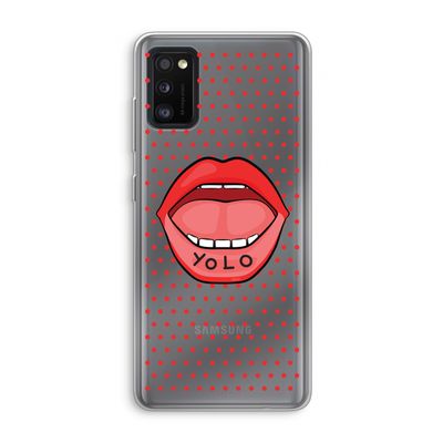 Yolo Denise: Samsung Galaxy A41 Transparant Hoesje