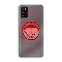 Yolo Denise: Samsung Galaxy A41 Transparant Hoesje