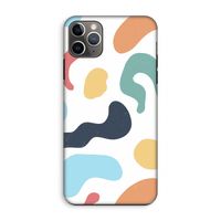 Memphis Shapes Blue: iPhone 11 Pro Max Tough Case