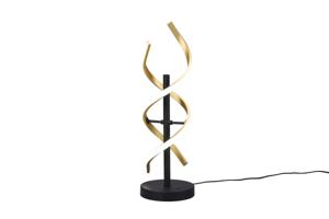 Trio Design vloerlamp Sequence zwart met goud 541810208