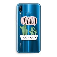 I love cacti: Huawei P20 Lite Transparant Hoesje