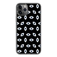 Eyes pattern: iPhone 11 Pro Transparant Hoesje