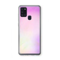 Flow mist pastel: Samsung Galaxy A21s Transparant Hoesje