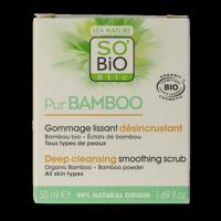 So Bio Etic Bamboo Deep cleansing smoothing scrub 50 Milliliter