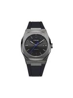 D1 Milano montre Automatic Rubber 41.5mm - Noir