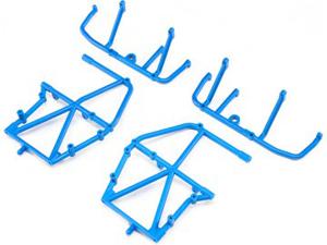 Losi - Side Cage and Lower Bar Blue: LMT (LOS241047)