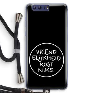Vriendelijkheid: Honor 9 Transparant Hoesje met koord