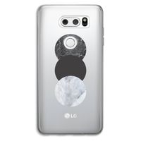 Marmeren cirkels: LG V30 Transparant Hoesje