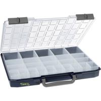 raaco CarryLite 55 5x10-25/2 Assortimentskoffer (l x b x h) 330 x 415 x 57 mm Aantal vakken: 25 Vaste onderverdeling 1 stuk(s)