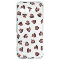 Google Pixel 9a Hoesje - Poep Emojis TPU Antishock Google Pixel 9a Hoesje - Poep Emojis TPU Antishock