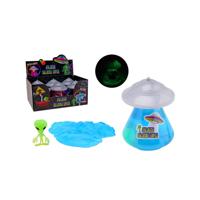Johntoy Ufo slijm met licht en Alien