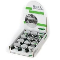 Widek Doos bellen staal zilver (p12)