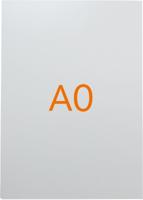 Nobo Premium Plus A0 Afdekplaat voor stoepbord