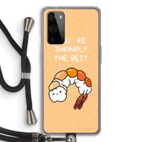 You're Shrimply The Best: OnePlus 9 Pro Transparant Hoesje met koord