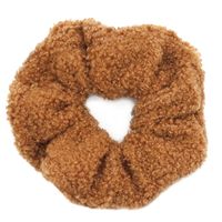 scrunchie Teddy Brown