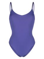 Fisico maillot de bain sans manches à logo strassé - Violet