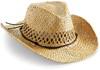 Beechfield CB735 Straw Cowboy Hat - Natural - One Size