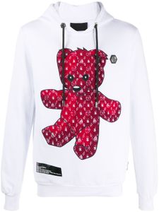 Philipp Plein sweat Teddy Bear - Blanc