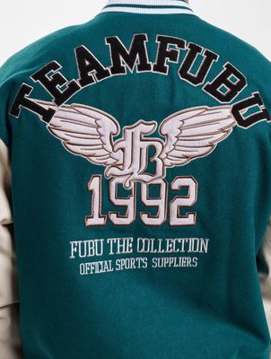 Fubu / Baseball jack Varsity in groen Fubu / Baseball jack Varsity in groen