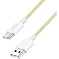 LogiLink USB-C-kabel USB 2.0 USB-A stekker, USB-C stekker 1.5 m Geel CU0334