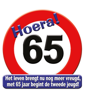 Huldeschild 65 jaar