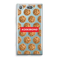 Koekerond: Sony Xperia XZ1 Compact Transparant Hoesje