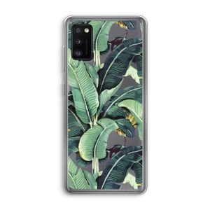 Bananenbladeren: Samsung Galaxy A41 Transparant Hoesje