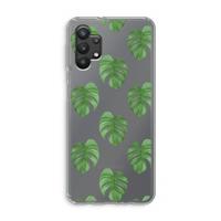 Monstera leaves: Samsung Galaxy A32 5G Transparant Hoesje