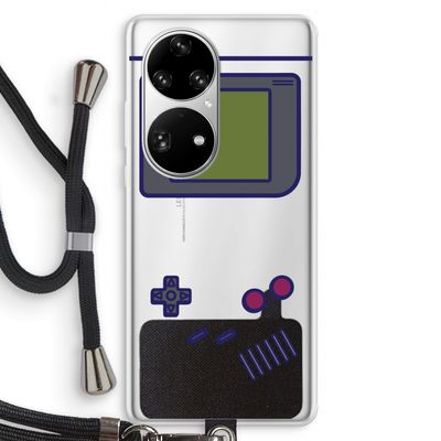 Game On: Huawei P50 Pro Transparant Hoesje met koord