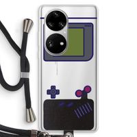 Game On: Huawei P50 Pro Transparant Hoesje met koord