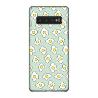 Spiegeleitjes: Samsung Galaxy S10 4G Volledig Geprint Hoesje