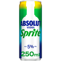 Absolut Vodka Sprite 250ML bij Jumbo