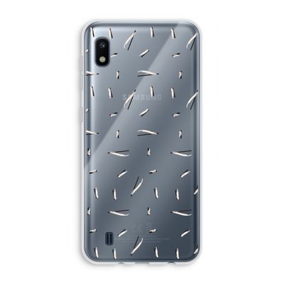 Hipster stripes: Samsung Galaxy A10 Transparant Hoesje