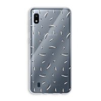 Hipster stripes: Samsung Galaxy A10 Transparant Hoesje