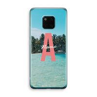 Pacific Dream: Huawei Mate 20 Pro Transparant Hoesje