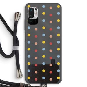 Bollen: Xiaomi Redmi Note 10 5G Transparant Hoesje met koord